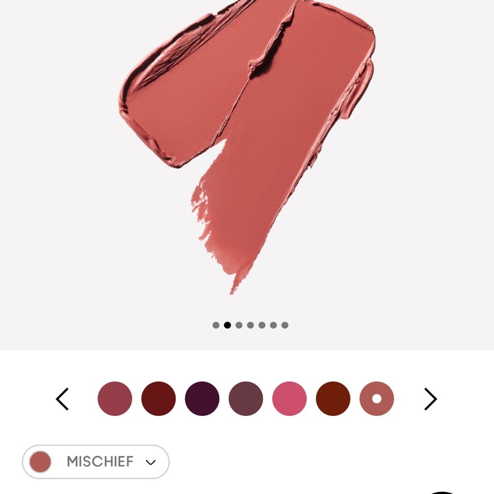 MAC Locked Kiss 24HR Matte Lipstick 61 Mischief Pinky Nude - Picture 2 of 5